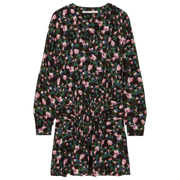 Veronica Beard floral silk mini dress - Picture 9 of 9